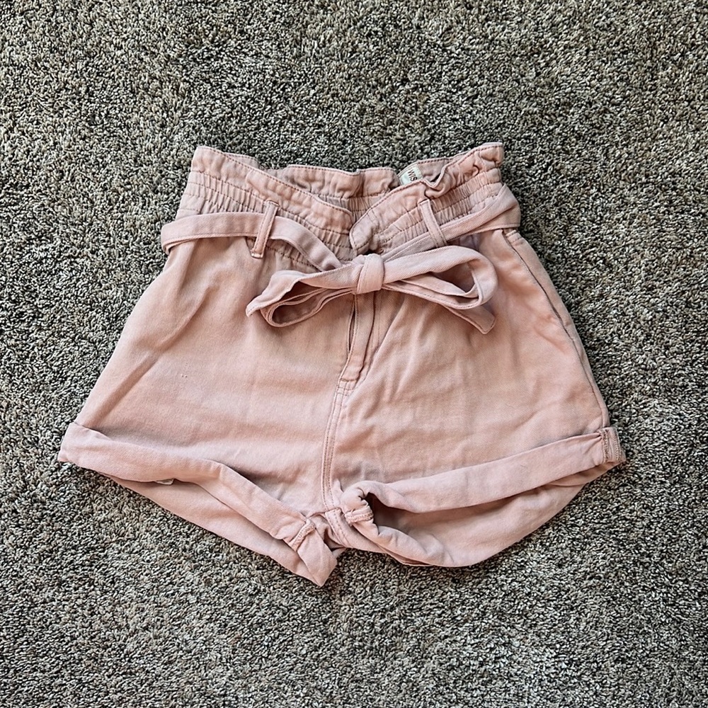 Wish list paper bag shorts